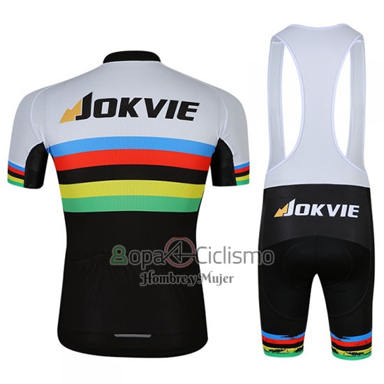 Uci Mondo Campione Ropa Ciclismo Culotte Corto 2018 Hombre Mangas Cortas Jokvie